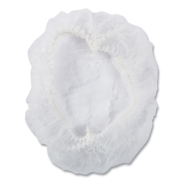 ROYAL CONSUMER INFO PROD RP110NWP AmerCareRoyal Latex-Free Operating Room Caps, Pleated, 21in, White, 100 Caps Per Pack, Case Of 10 Packs