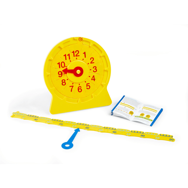 LEARNING RESOURCES, INC. HTM92289 Hand2Mind Numberline Clock, Magnetic Demonstration Clock LEARNING RESOURCES, INC. HTM92289 Hand2Mind Numberline Clock, Magnetic Demonstration Clock