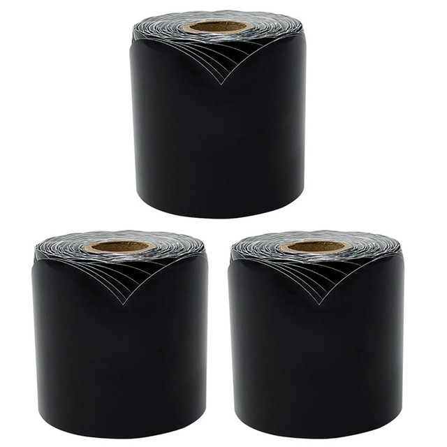EDUCATORS RESOURCE CD-108515-3 Carson Dellosa Education Rolled Scalloped Borders, Black, 65ft Per Roll, Pack Of 3 Rolls EDUCATORS RESOURCE CD-108515-3 Carson Dellosa Education Rolled Scalloped Borders, Black, 65ft Per Roll, Pack Of 3 Rolls