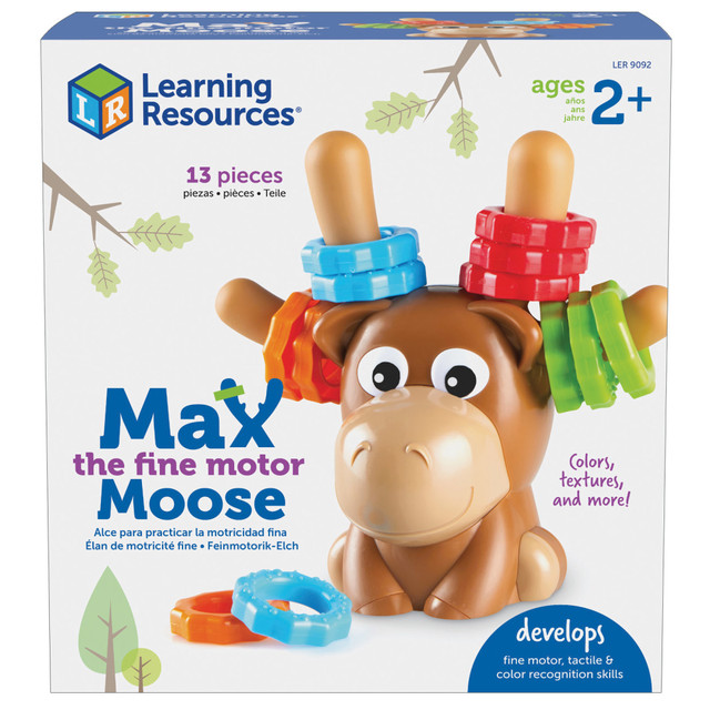 LEARNING RESOURCES, INC. LER9092 Learning Resources Max The Fine Motor Moose