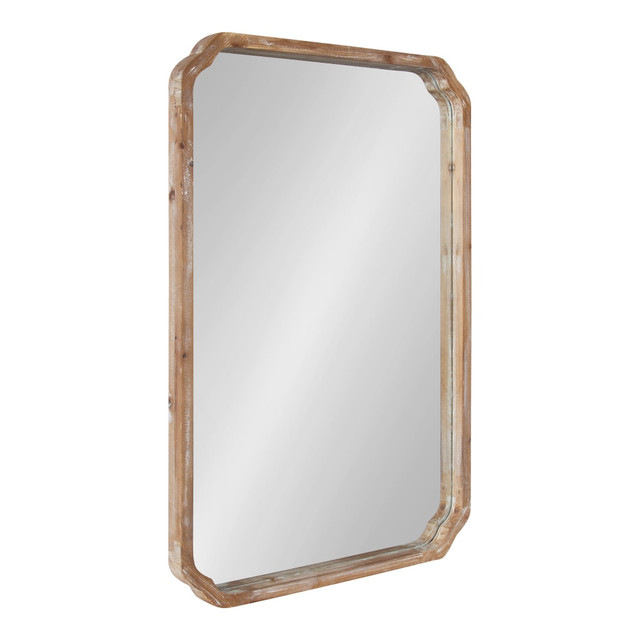UNIEK INC. 221105 Uniek Kate And Laurel Marston Rectangle Mirror, 36inH x 24inW x 1-3/4inD, Rustic Brown UNIEK INC. 221105 Uniek Kate And Laurel Marston Rectangle Mirror, 36inH x 24inW x 1-3/4inD, Rustic Brown