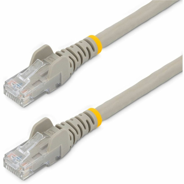 STARTECH.COM N6PATCH3GR10PK 3 ft. CAT6 Ethernet Cable - 10 Pack - ETL Verified - Gray CAT6 Patch Cord - Snagless RJ45 Connectors - 24 AWG - UTP - 3 ft. CAT6 Ethernet cable multipack meets all ANSI/TIA-568-D Category 6 patch cable specifications STARTECH.COM N6PATCH3GR10PK 3 ft. CAT6 Ethernet Cable - 10 Pack - ETL Verified - Gray CAT6 Patch Cord - Snagless RJ45 Connectors - 24 AWG - UTP - 3 ft. CAT6 Ethernet cable multipack meets all ANSI/TIA-568-D Category 6 patch cable specifications