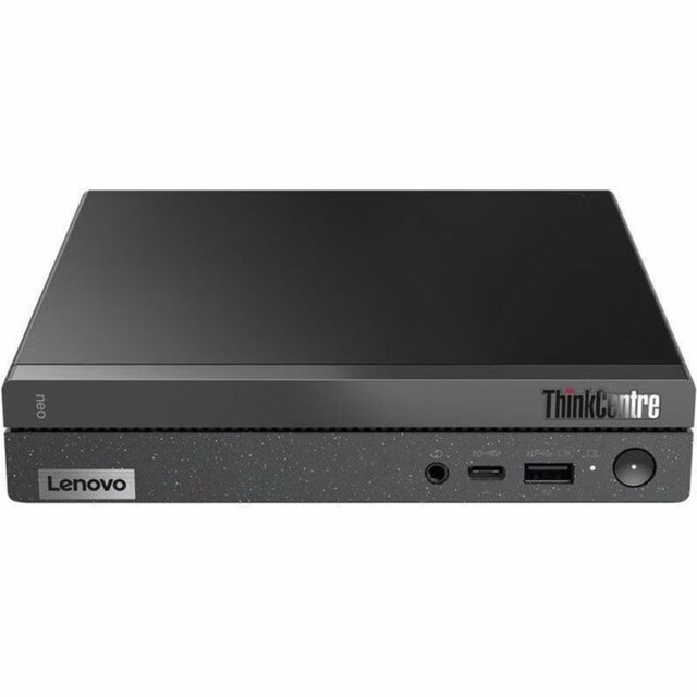 LENOVO, INC. 12LN000BUS Lenovo ThinkCentre neo 50q Gen 4 12LN000BUS Desktop Computer - Intel Core i5 13th Gen i5-13420H Octa-core (8 Core) - 16 GB RAM DDR4 SDRAM - 256 GB M.2 PCI Express NVMe 4.0 x4 SSD - Tiny - Black - Intel Chip - Windows 11 Pro