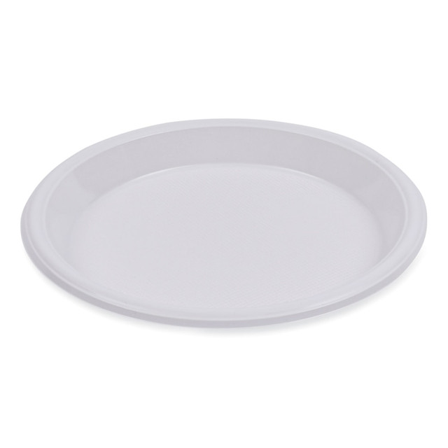 LAGASSE, INC. BWKPLHIPS10WH Boardwalk Hi-Impact Plastic Plates, 10in, White, Carton Of 500 Plates LAGASSE, INC. BWKPLHIPS10WH Boardwalk Hi-Impact Plastic Plates, 10in, White, Carton Of 500 Plates