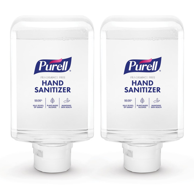 GOJO INDUSTRIES INC 8351-02 PURELL Advanced Hand Sanitizer Foam, ES10 Refill, Fragrance-Free, 1200 mL, Case of 2 Refills
