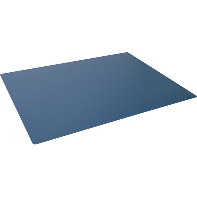 DURABLE OFFICE PRODUCTS CORP. 713307 DURABLE Contoured Edge Desk Mat - Office - 19.69in Length x 25.59in Width - Rectangular - Polypropylene, Plastic - Dark Blue - 1 Each