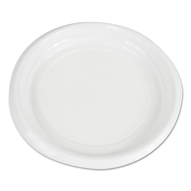 LAGASSE, INC. BWKPLTHIPS9WH Boardwalk Hi-Impact Plastic Plates, 9in, White, Carton Of 500 Plates LAGASSE, INC. BWKPLTHIPS9WH Boardwalk Hi-Impact Plastic Plates, 9in, White, Carton Of 500 Plates
