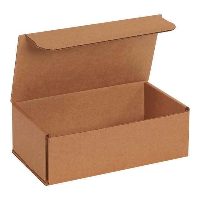 B O X MANAGEMENT, INC. M953K Partners Brand Corrugated Mailers, 3inH x 5inW x 9inD, Kraft, Pack Of 50 Mailers