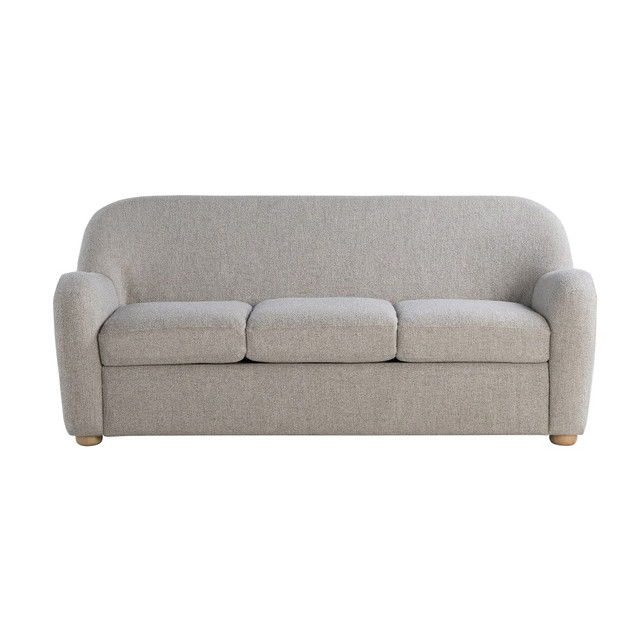 LIFESTYLE SOLUTIONS INC. 133A023PEB Lifestyle Solutions Gilroy Sofa, 32-3/4inH x 76inW x 33-1/10inD, Pebble LIFESTYLE SOLUTIONS INC. 133A023PEB Lifestyle Solutions Gilroy Sofa, 32-3/4inH x 76inW x 33-1/10inD, Pebble
