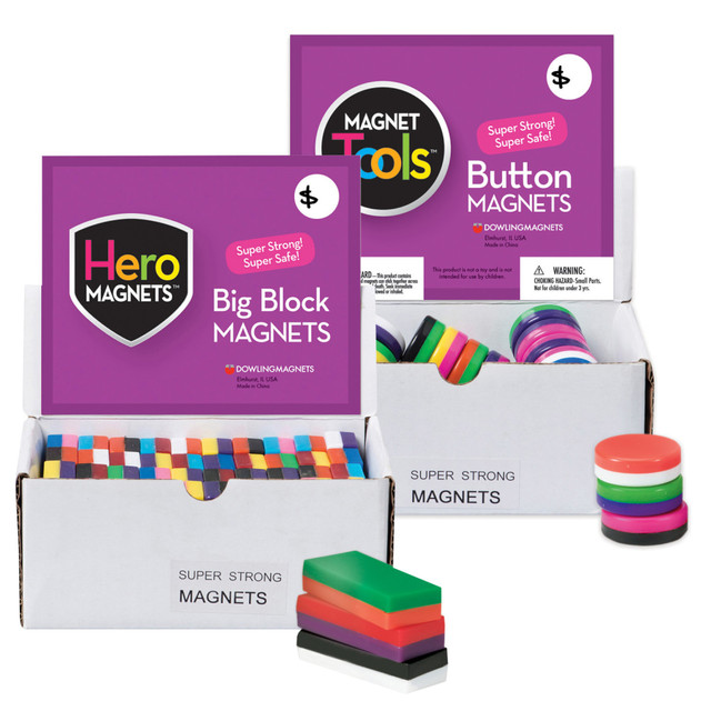 EDUCATORS RESOURCE DO-MAGSET Dowling Magnets Supply Closet Magnet Bundle