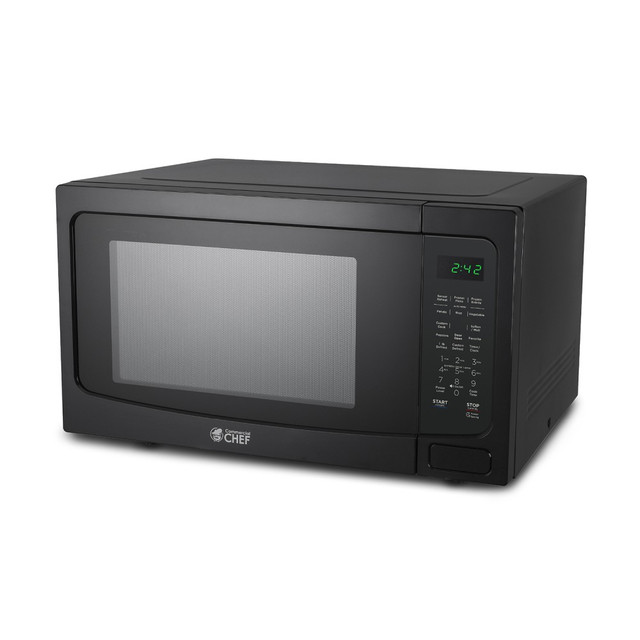 W APPLIANCE COMPANY LLC CHM16MB6 Commercial Chef 1.6 Cu. Ft. Countertop Microwave Oven, Black W APPLIANCE COMPANY LLC CHM16MB6 Commercial Chef 1.6 Cu. Ft. Countertop Microwave Oven, Black