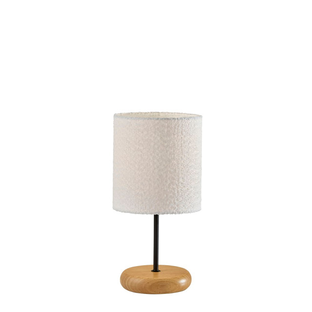 ADESSO INC 4347-01 Adesso Brielle Table Lamp, 16inH, White Shade/Natural Base