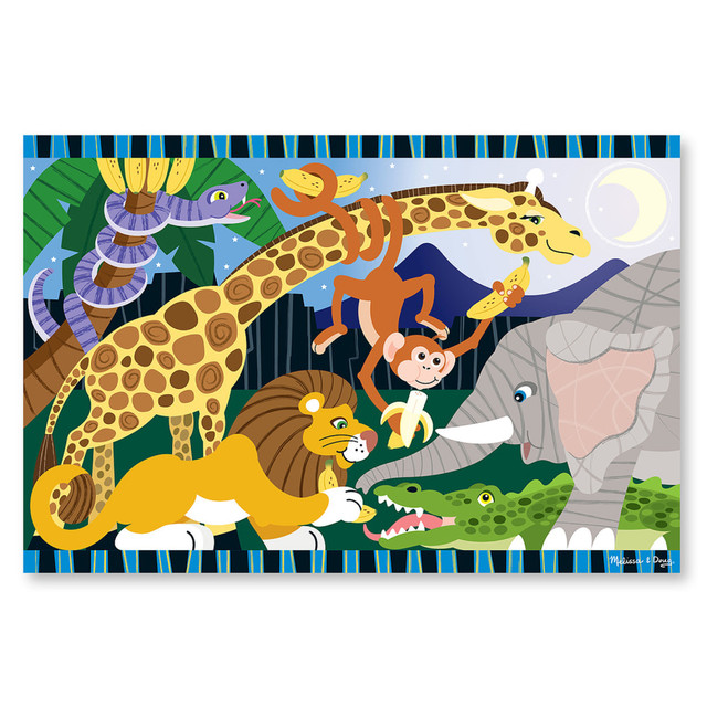 MELISSA & DOUG, LLC LCI4423 Melissa & Doug Safari Social Floor Puzzle MELISSA & DOUG, LLC LCI4423 Melissa & Doug Safari Social Floor Puzzle