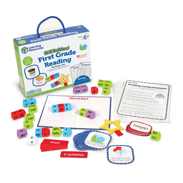 LEARNING RESOURCES, INC. LER1237 Learning Resources Skill Builders! 1st Grade Reading LEARNING RESOURCES, INC. LER1237 Learning Resources Skill Builders! 1st Grade Reading