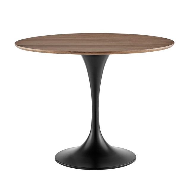 EURO STYLE, INC. 90264WAL-KIT Eurostyle Astrid Round Dining Table, 28-1/2inH x 39-1/2inW x 39-1/2inD, Walnut/Matte Black EURO STYLE, INC. 90264WAL-KIT Eurostyle Astrid Round Dining Table, 28-1/2inH x 39-1/2inW x 39-1/2inD, Walnut/Matte Black