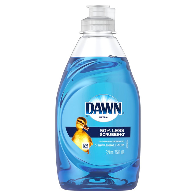 Make your dishes squeaky clean with this liquid dish soap. The original scent provides a nice fragrance use after use.  Helps fight grease on dishes, so you can clean them after each use.  Original scent offers a fresh, pleasant aroma.  Use to pre-treat laundry stains, clean greasy tools and car wheels, and to remove grease and grime around the house.