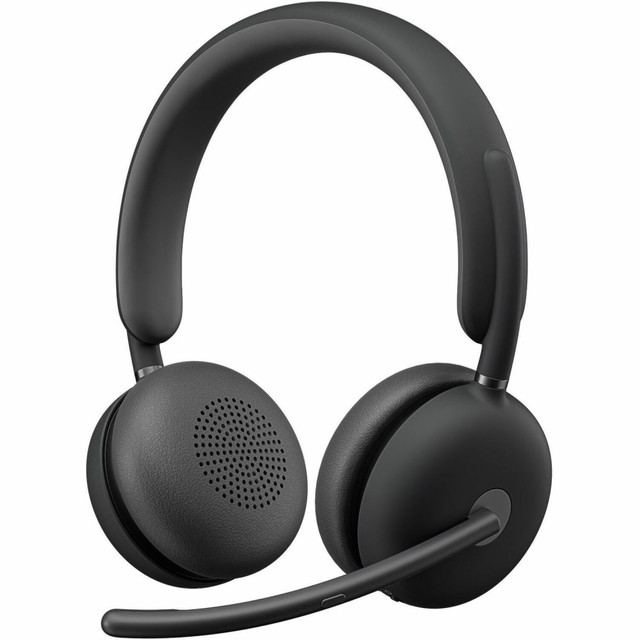 Enjoy exceptionally clear sound with Logitech Zone 950, our best wireless headset, featuring Advanced Call Clarity. Work from anywhere and ensure you can hear and be heard in busy environments - like open offices and cafes. Hybrid ANC blocks distracting background sound. Noise-canceling mics elevate your voice while suppressing other sounds. 40 mm speakers deliver premium audio for meetings and music, and the free Logi Tune app offers a dynamic and personalized equalizer (EQ) that lets you customize audio to your own preferences.  Four Noise Canceling Mics: Make sure others can hear you clearly, too; each noise canceling microphone in the Zone 950 reduces sound around you, like nearby conversations and background noise.  Hybrid ANC Headphones: Blocks noise in the environment so you can stay focused; provides 4 different modes - ANC high, ANC low, transparency on, ANC and transparency off.  Premium Personalized Audio: Enjoy outstanding audio quality with large 40 mm speakers; use the personal EQ feature in the Logi Tune mobile app to set sound to your preferences.  Multipoint Connectivity: Connect simultaneously to a laptop via USB receiver and a mobile phone via Bluetooth with a range of up to 170 ft.  Call Clarity: Hear others more clearly with Advanced Call Clarity, which suppresses ambient noise on the other end and makes it easier to hear the person you are talking to.