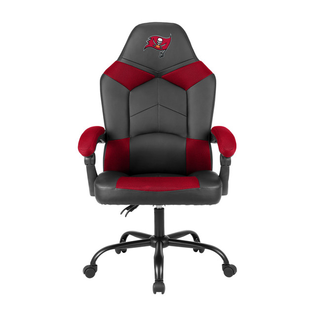 IMPERIAL INTERNATIONAL IMP 135-1009 Imperial NFL Adjustable Oversized Vinyl High-Back Office Task Chair, Tampa Bay Buccaneers IMPERIAL INTERNATIONAL IMP 135-1009 Imperial NFL Adjustable Oversized Vinyl High-Back Office Task Chair, Tampa Bay Buccaneers