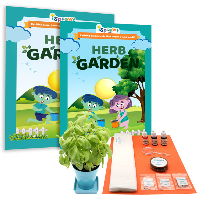 SAUNDERS INDUSTRIES HG-CLASS iSprowt STEM Science Class Kits, Herb Garden, Pack Of 20 Kits