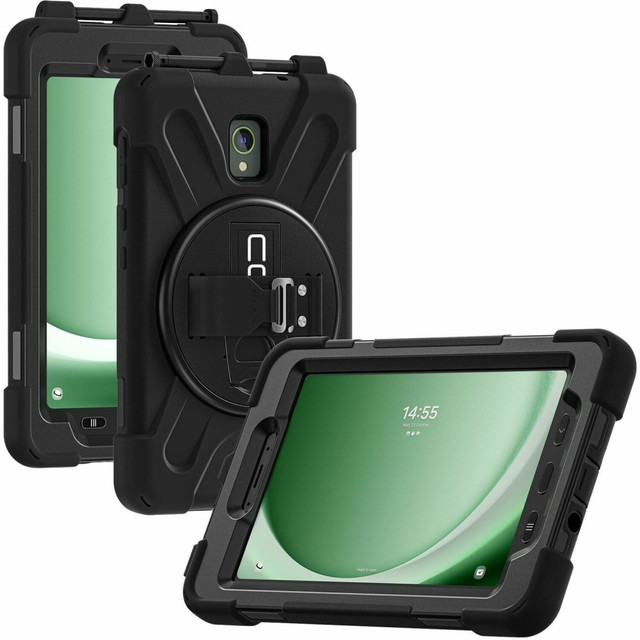 CODI ACQUISITION LLC C30705059 CODi Rugged Case for Samsung Galaxy Tab Active 3 and Tab Active 5, 8in (T570/SM-X306) - Drop Resistant & Shock Absorbing - Hand Strap, Shoulder Strap