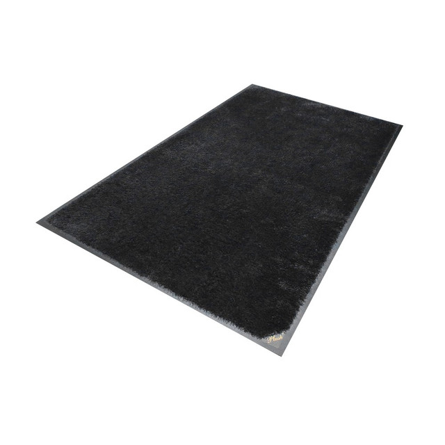 M+A MATTING 1806634690 Plush Mat, Black, 3ft x 4ft Cleats Plus M+A MATTING 1806634690 Plush Mat, Black, 3ft x 4ft Cleats Plus