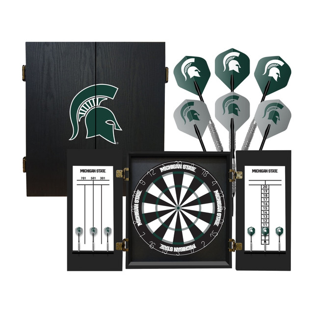 IMPERIAL INTERNATIONAL IMP  624-3016 Imperial NCAA Fans Choice Dartboard Set, 21-1/2inH x 19-3/4inW x 3-1/2inD, Michigan State University