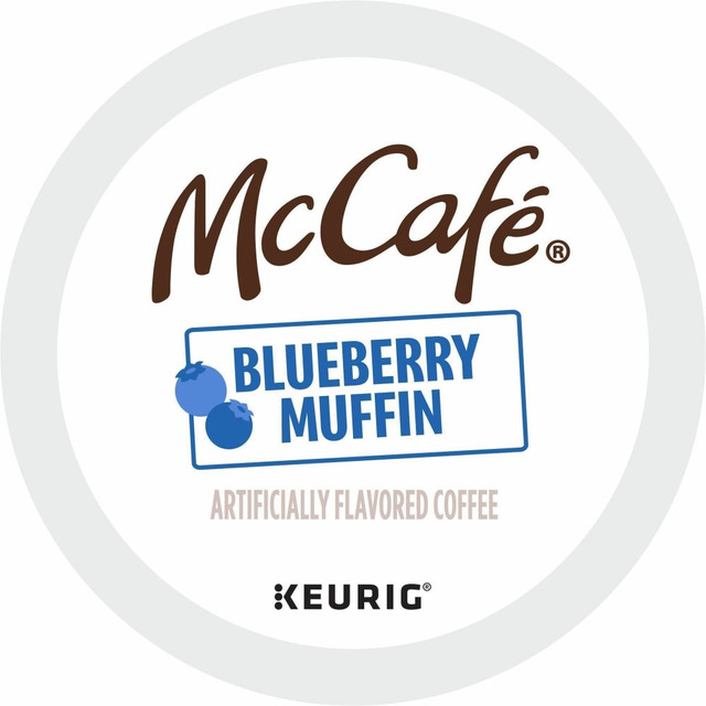 GREEN MOUNTAIN COFFEE ROASTERS, INC. 9460 McCafe K-Cup Blueberry Muffin Coffee - Compatible with Keurig Brewer - Light - 24 / Box