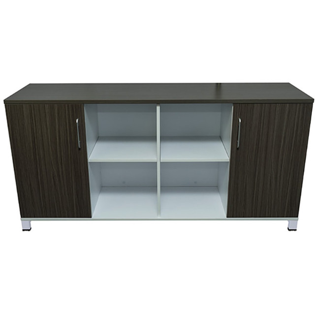 NORSTAR OFFICE PRODUCTS INC. S502 Boss Office Products Simple System 71inW Credenza, Driftwood NORSTAR OFFICE PRODUCTS INC. S502 Boss Office Products Simple System 71inW Credenza, Driftwood