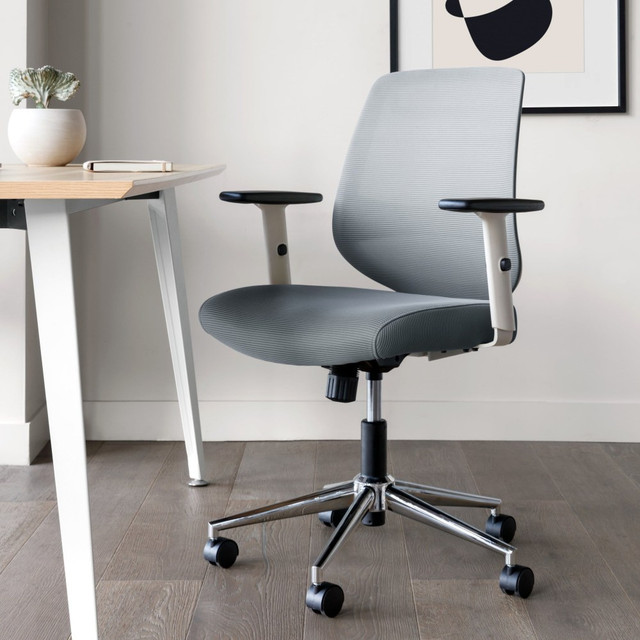 BUREAU OFFICE, INC. 11-03-00-41 Branch Furniture Daily Ergonomic Nylon Mesh Mid-Back Task Chair, Slate BUREAU OFFICE, INC. 11-03-00-41 Branch Furniture Daily Ergonomic Nylon Mesh Mid-Back Task Chair, Slate