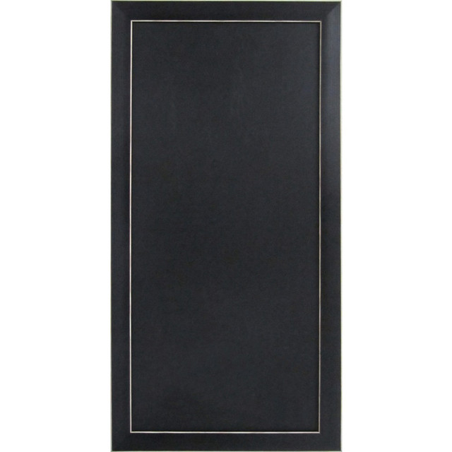 UNIEK INC. 208725 DesignOvations Wyeth Magnetic Framed Chalkboard, 13in x 26in, Black, Black Plastic Frame UNIEK INC. 208725 DesignOvations Wyeth Magnetic Framed Chalkboard, 13in x 26in, Black, Black Plastic Frame