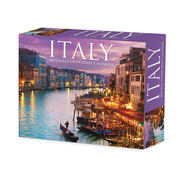 WILLOW CREEK PRESS 40898 2025 Willow Creek Press Daily Desk Box Calendar, Travel, 5-1/2in x 6-1/4in, Italy, January To December, 40898 WILLOW CREEK PRESS 40898 2025 Willow Creek Press Daily Desk Box Calendar, Travel, 5-1/2in x 6-1/4in, Italy, January To December, 40898