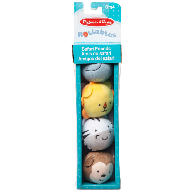MELISSA & DOUG, LLC LCI30733 Melissa & Doug Rollables, Safari Friends MELISSA & DOUG, LLC LCI30733 Melissa & Doug Rollables, Safari Friends
