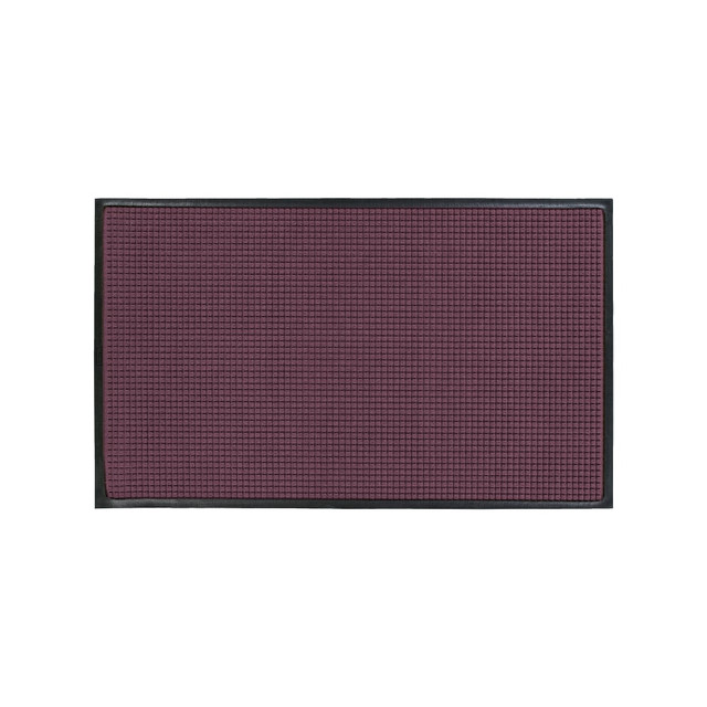 M+A MATTING 2006023070 WaterHog Squares Classic Floor Mat, 2ft x 3ft, 60% Recycled, Bordeaux M+A MATTING 2006023070 WaterHog Squares Classic Floor Mat, 2ft x 3ft, 60% Recycled, Bordeaux