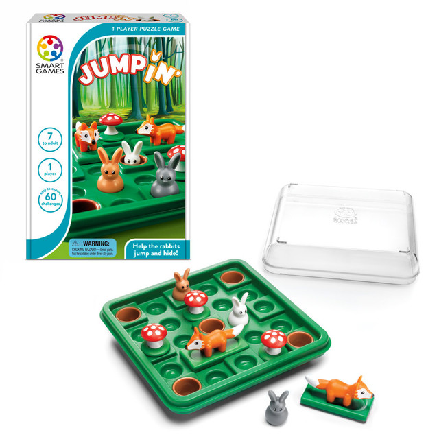 SMART TOYS AND GAMES, INC. SG-421 Smartgames Jumpin 1-Player Puzzle Game