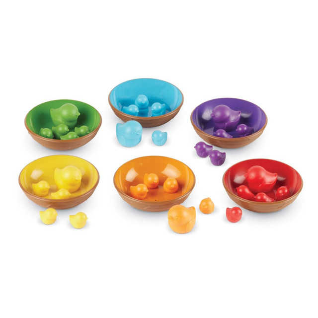 LEARNING RESOURCES, INC. LER5554 Learning Resources Birds In A Nest Sorting Set LEARNING RESOURCES, INC. LER5554 Learning Resources Birds In A Nest Sorting Set