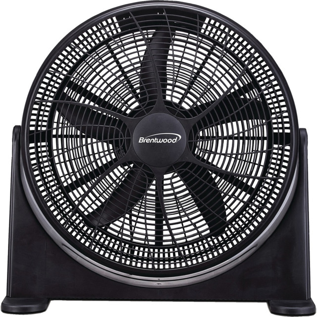 BRENTWOOD APPLIANCES, INC. F-20BKR Brentwood Kool Zone F-20BKR 20in High-Velocity Fan - 20in Fan Diameter - 3 Speed - Air Circulation, Adjustable Tilt Head, Carrying Handle - Black BRENTWOOD APPLIANCES, INC. F-20BKR Brentwood Kool Zone F-20BKR 20in High-Velocity Fan - 20in Fan Diameter - 3 Speed - Air Circulation, Adjustable Tilt Head, Carrying Handle - Black