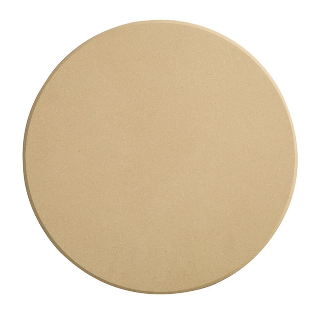 HONEY-CAN-DO INTERNATIONAL, LLC KCH-08411 Old Stone Round Pizza Stone, 16in, Beige