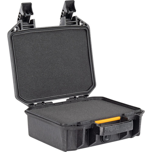 PELICAN PRODUCTS INC. VCV100-0000-BLK Pelican Polyethylene Vault V100 Small Pistol Case With Foam, 12-5/16inH x 12inW x 5inD, Black