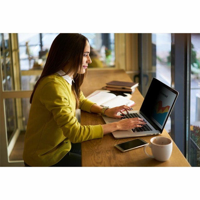 3M CO BP140W9E 3M Bright Screen Privacy Filter Laptops, 14in Full Screen, 16:9 Aspect Ratio, Reduces Blue Light, Anti-Glare 3M CO BP140W9E 3M Bright Screen Privacy Filter Laptops, 14in Full Screen, 16:9 Aspect Ratio, Reduces Blue Light, Anti-Glare