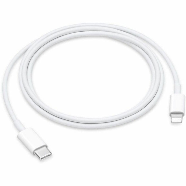 APPLE, INC. MUQ93AM/A Apple USB-C to Lightning Cable (1 m) - 3.28 ft Lightning/USB-C Data Transfer Cable for USB Device, iPad, iPhone, iPad Pro, MacBook, MacBook Air, MacBook Pro, iPad mini, iPad Air, iMac, iMac Pro, .. - First End: 1 x 24-pin USB Ty