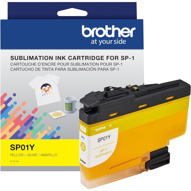 BROTHER INTL CORP SP01YS Brother Genuine Sublimation Ink Cartridge, Yellow