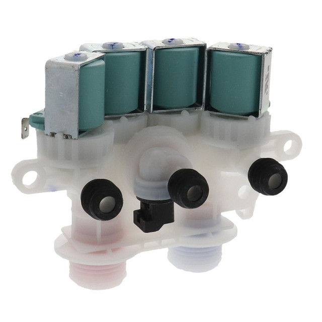 EXACT REPLACEMENT PARTS W11096267 ERP Replacement Washer Water Valve For Whirlpool, White, W11096267 EXACT REPLACEMENT PARTS W11096267 ERP Replacement Washer Water Valve For Whirlpool, White, W11096267
