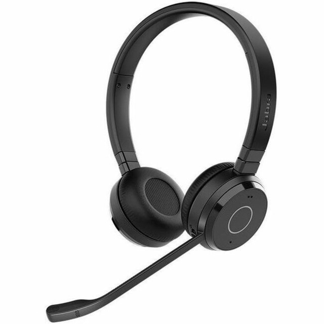 GN AUDIO USA INC. 6699-833-309 Jabra Evolve 65 SE Headset - Microsoft Teams Certification - Stereo - Wired/Wireless - Bluetooth - 98.4 ft - 20 Hz to 20 kHz - Over-the-head, On-ear - Binaural - Supra-aural - MEMS Technology Microphone - Black