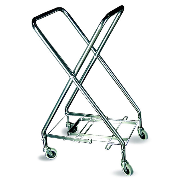 CENTRAL SPECIALTIES CO. 5061 CSL Steel Hamper Stand, 36-1/2in x 17-1/4in, Zinc CENTRAL SPECIALTIES CO. 5061 CSL Steel Hamper Stand, 36-1/2in x 17-1/4in, Zinc