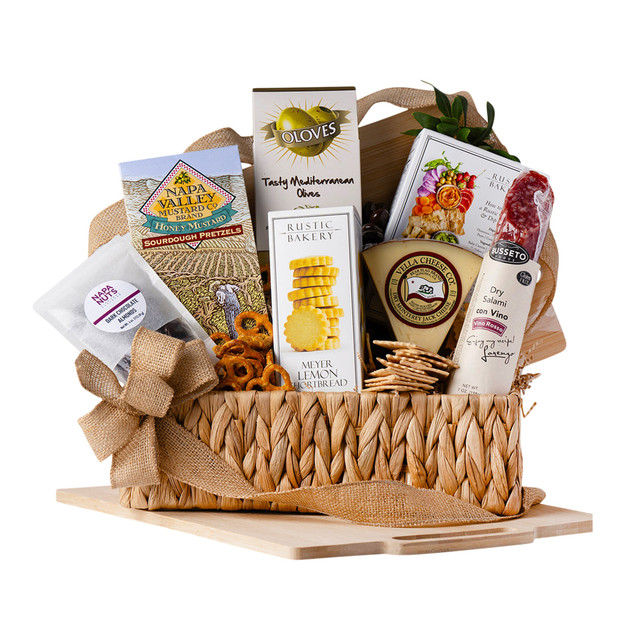 PROJECT28X 437 Napa Sonoma; Gourmet Gratitude Gift Basket
