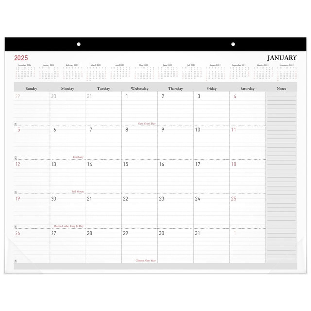 OFFICE DEPOT OD20260025 2025 Office Depot Monthly Desk Pad Calendar, 21-3/4in x 17in, Traditional, January 2025 To December 2025, OD202600 OFFICE DEPOT OD20260025 2025 Office Depot Monthly Desk Pad Calendar, 21-3/4in x 17in, Traditional, January 2025 To December 2025, OD202600