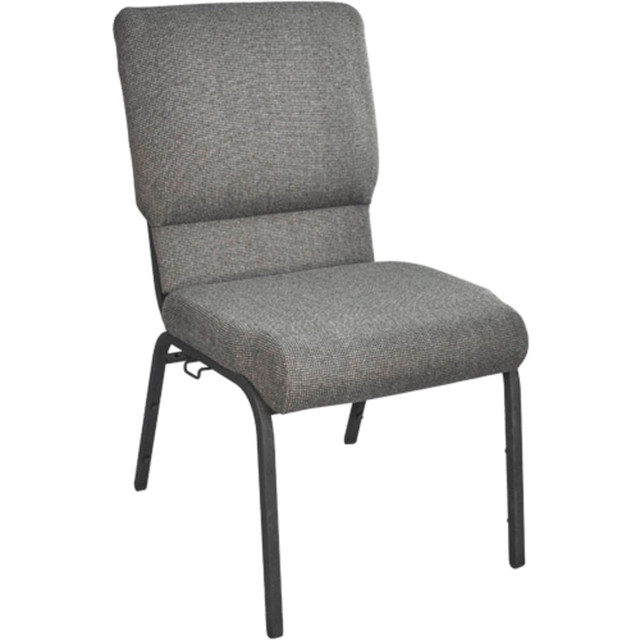 FLASH FURNITURE PCHT185113 Advantage Church Chair, Fossil/Black FLASH FURNITURE PCHT185113 Advantage Church Chair, Fossil/Black