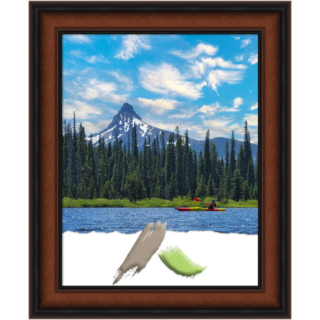 UNIEK INC. A42701385293 Amanti Art Narrow Wood Picture Frame, Opening Size 11in x 14in, 14in x 17in, Cyprus Walnut UNIEK INC. A42701385293 Amanti Art Narrow Wood Picture Frame, Opening Size 11in x 14in, 14in x 17in, Cyprus Walnut