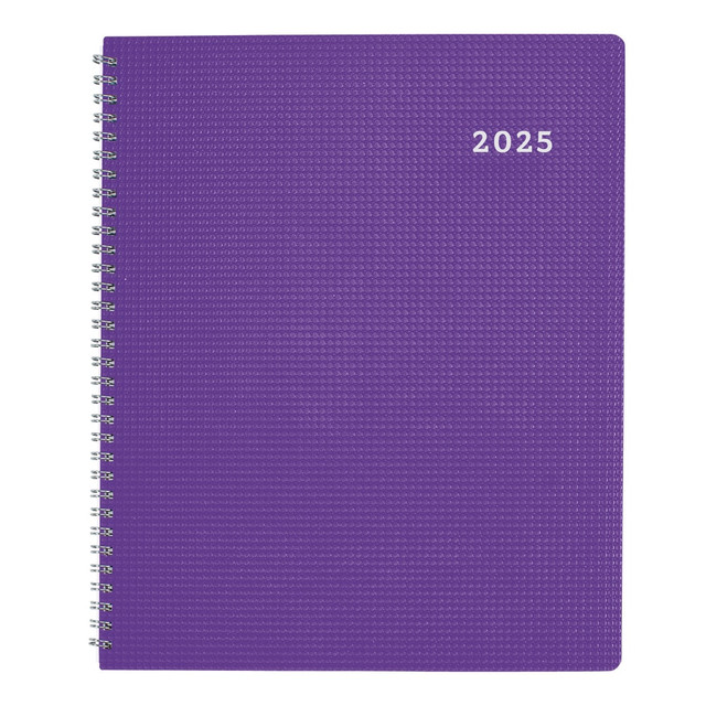 REDIFORM, INC. CB950V.PUR-25 2025 Brownline DuraFlex Weekly Appointment Planner, 11in x 8-1/2in, 50% Recycled, Purple, January To December, CB950V.PUR REDIFORM, INC. CB950V.PUR-25 2025 Brownline DuraFlex Weekly Appointment Planner, 11in x 8-1/2in, 50% Recycled, Purple, January To December, CB950V.PUR