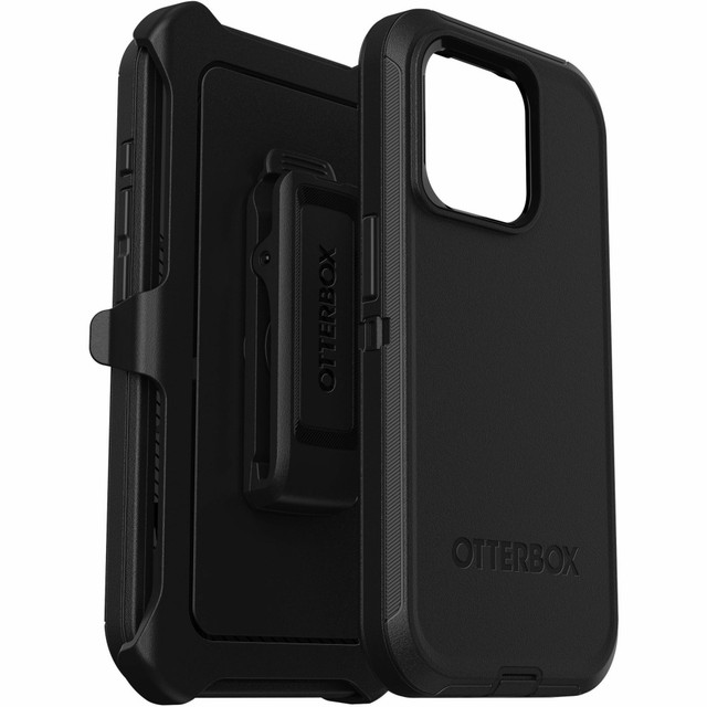OTTER PRODUCTS LLC 77-92537 OtterBox Defender Carrying Case (Holster) Apple iPhone 15 Pro Smartphone - Black - Drop Resistant, Scrape Resistant, Dirt Resistant, Bump Resistant, Impact Absorbing, Dust Resistant - Polycarbonate, Synthetic Rubber Body - OTTER PRODUCTS LLC 77-92537 OtterBox Defender Carrying Case (Holster) Apple iPhone 15 Pro Smartphone - Black - Drop Resistant, Scrape Resistant, Dirt Resistant, Bump Resistant, Impact Absorbing, Dust Resistant - Polycarbonate, Synthetic Rubber Body -